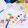image:imageMr Pen Airtight Watercolor Palette with Lid 18 Wells amp 2 Mixing Areas  Lightweight Sealing Paint Palette for Travel Painting Watercolor Mixing Art Class and Studio UseWhite
