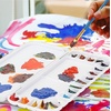 image:imageMr Pen Airtight Watercolor Palette with Lid 18 Wells amp 2 Mixing Areas  Lightweight Sealing Paint Palette for Travel Painting Watercolor Mixing Art Class and Studio UseWhite