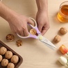 image:imageMr Pen All Purpose Kitchen Shears with Protective Sheath 8 Inch  Dishwasher Safe Stainless Steel Food Scissors with MicroSerrated Blades Durable Utility Kitchen Shears Gray amp OrangePurple  Yellow