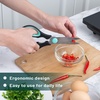 image:imageMr Pen All Purpose Kitchen Shears with Protective Sheath 8 Inch  Dishwasher Safe Stainless Steel Food Scissors with MicroSerrated Blades Durable Utility Kitchen Shears Gray amp OrangeBlack