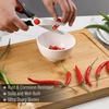 image:imageMr Pen All Purpose Kitchen Shears with Protective Sheath 8 Inch  Dishwasher Safe Stainless Steel Food Scissors with MicroSerrated Blades Durable Utility Kitchen Shears Gray amp OrangeBlack  Red