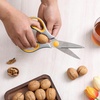 image:imageMr Pen All Purpose Kitchen Shears with Protective Sheath 8 Inch  Dishwasher Safe Stainless Steel Food Scissors with MicroSerrated Blades Durable Utility Kitchen Shears Gray amp OrangeGray  Orange