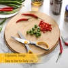 image:imageMr Pen All Purpose Kitchen Shears with Protective Sheath 8 Inch  Dishwasher Safe Stainless Steel Food Scissors with MicroSerrated Blades Durable Utility Kitchen Shears Gray amp OrangeGray  Orange