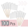 image:imageMr Pen Blank Toothpick Flags White 100 Pcs Cheese Markers  Cheese Labels for Charcuterie Board Charcuterie Labels Cheese Board Labels Charcuterie Board Labels Buffet Labels