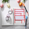 image:imageMr Pen Calendar Tape Set 4 Styles Number Washi Tape  Days of the Week Washi Tape Calendar Washi Tape Numbers Planner Washi Tapes Decorative Tape Washy Tape Washi Tape Set