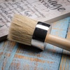 image:imageMr Pen Chalk Paint Brush 07 Inch Round Wax Brush for Furniture  Chalk Paint Brushes2 inch