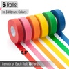 image:imageMr Pen Colored Masking Tape 2 x 16 Yards 5 Pack  Colored Painters amp Drafting Tape for Arts and Crafts Labeling Marking Journaling DIY Projects06 inch  12 Pack