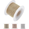 image:imageMr Pen Crystal Rhinestone Close Chain 1 Roll 11 Yard 2mm Rhinestones  Silver Rhinestones for Jewelry Rhinestone Chain for Crafts Roll of Rhinestones for Crafts Crystal Rhinestone Chain TrimGold