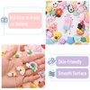 image:imageMr Pen Cute Slime Charms 100 pcs  Kawaii Flatback Resin Charms for Crafts Mini Decoden Embellishments for Phone Junk Cases Scrapbooking amp DIY DecorationSmall  Flat