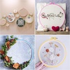 image:imageMr Pen Embroidery Hoops Set 6 pcs 34 inch to 102 inch  Assorted Colors Plastic Embroidery Hoop Cross Stitch Hoops Embroidery Rings Cross Stitch Plastic Sewing Rings Hoops