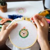 image:imageMr Pen Embroidery Hoops Set 6 pcs 34 inch to 102 inch  Assorted Colors Plastic Embroidery Hoop Cross Stitch Hoops Embroidery Rings Cross Stitch Plastic Sewing Rings Hoops