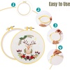 image:imageMr Pen Embroidery Hoops Set 6 pcs 34 inch to 102 inch  Assorted Colors Plastic Embroidery Hoop Cross Stitch Hoops Embroidery Rings Cross Stitch Plastic Sewing Rings Hoops