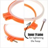 image:imageMr Pen Embroidery Hoops Set 6 pcs 34 inch to 102 inch  Assorted Colors Plastic Embroidery Hoop Cross Stitch Hoops Embroidery Rings Cross Stitch Plastic Sewing Rings Hoops