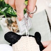 image:imageMr Pen Embroidery Scissors Curved 2 Pack 35 Inch  Silver Embroidery Scissors Small1 pcs