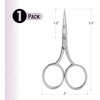 image:imageMr Pen Embroidery Scissors Curved 2 Pack 35 Inch  Silver Embroidery Scissors Small1 pcs