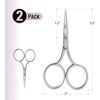 image:imageMr Pen Embroidery Scissors Curved 2 Pack 35 Inch  Silver Embroidery Scissors Small2 pcs
