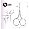 image:imageMr Pen Embroidery Scissors Curved 2 Pack 35 Inch  Silver Embroidery Scissors Small4 pcs