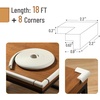 image:imageMr Pen Furniture Corner amp Edge Safety Bumpers Small  15ft Edge amp 4 Corners Baby Proof Corners and Edges Baby Proofing Corner Guards Baby Corner Protector GuardsOffwhite