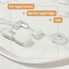 image:imageMr Pen Furniture Corner amp Edge Safety Bumpers Small  15ft Edge amp 4 Corners Baby Proof Corners and Edges Baby Proofing Corner Guards Baby Corner Protector GuardsOffwhite