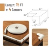 image:imageMr Pen Furniture Corner amp Edge Safety Bumpers Small  15ft Edge amp 4 Corners Baby Proof Corners and Edges Baby Proofing Corner Guards Baby Corner Protector GuardsOffwhite