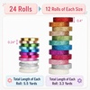image:imageMr Pen Glitter Washi Tape Set 24 Rolls 6mm10mm  Thin Metallic Decorative Tape Set for Bullet Journal Scrapbook Arts Crafts Planners and Gift Packaging