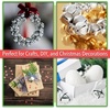 image:imageMr Pen Jingle Bells 1 Inch 50 pcs Silver Small Bells for Crafts  Bulk Christmas Bells for Home Decorations Mini Jingle Bell for Pets Party Decoration and Jewelry