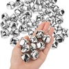 image:imageMr Pen Jingle Bells 1 Inch 50 pcs Silver Small Bells for Crafts  Bulk Christmas Bells for Home Decorations Mini Jingle Bell for Pets Party Decoration and Jewelry