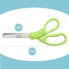 image:imageMr Pen Kids Scissors 6 Pack 5 Inch Pastel Macaroon Color Ages 4  Stainless Steel Blunt Tip amp Ergonomic Plastic Handle Right amp Left Handed Safety Scissors for Kids Ages 68Tropical Candy