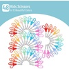 image:imageMr Pen Kids Scissors 6 Pack 5 Inch Pastel Macaroon Color Ages 4  Stainless Steel Blunt Tip amp Ergonomic Plastic Handle Right amp Left Handed Safety Scissors for Kids Ages 68Modern Shades