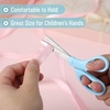 image:imageMr Pen Kids Scissors 6 Pack 5 Inch Pastel Macaroon Color Ages 4  Stainless Steel Blunt Tip amp Ergonomic Plastic Handle Right amp Left Handed Safety Scissors for Kids Ages 68Ocean Whisper