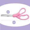 image:imageMr Pen Kids Scissors 6 Pack 5 Inch Pastel Macaroon Color Ages 4  Stainless Steel Blunt Tip amp Ergonomic Plastic Handle Right amp Left Handed Safety Scissors for Kids Ages 68Blush Bloom