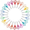image:imageMr Pen Kids Scissors 6 Pack 5 Inch Pastel Macaroon Color Ages 4  Stainless Steel Blunt Tip amp Ergonomic Plastic Handle Right amp Left Handed Safety Scissors for Kids Ages 68Modern Shades