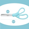 image:imageMr Pen Kids Scissors 6 Pack 5 Inch Pastel Macaroon Color Ages 4  Stainless Steel Blunt Tip amp Ergonomic Plastic Handle Right amp Left Handed Safety Scissors for Kids Ages 68Ocean Whisper
