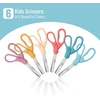 image:imageMr Pen Kids Scissors 6 Pack 5 Inch Pastel Macaroon Color Ages 4  Stainless Steel Blunt Tip amp Ergonomic Plastic Handle Right amp Left Handed Safety Scissors for Kids Ages 68Desert Dusk