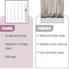 image:imageMr Pen Large Eye Needles for Hand Sewing 50 pcs 2  Large Eye Sewing Needles BulkSilver
