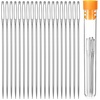image:imageMr Pen Large Eye Needles for Hand Sewing 50 pcs 2  Large Eye Sewing Needles BulkSilver