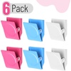 image:imageMr Pen Magnetic Clips 8 Pack Silver 12 Inch Metal Clips  Refrigerator MagnetsBright