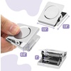 image:imageMr Pen Magnetic Clips 8 Pack Silver 12 Inch Metal Clips  Refrigerator MagnetsSilver
