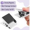 image:imageMr Pen Magnetic Clips 8 Pack Silver 12 Inch Metal Clips  Refrigerator MagnetsSilver