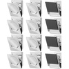 image:imageMr Pen Magnetic Clips 8 Pack Silver 12 Inch Metal Clips  Refrigerator MagnetsSilver