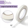 image:imageMr Pen Masking Tape 06 inch 3 Pack 3 x 55 Yards Beige  Painters TapeBeige
