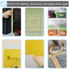 image:imageMr Pen Masking Tape 06 inch 3 Pack 3 x 55 Yards Beige  Painters TapeOrange Yellow