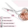 image:imageMr Pen Metal Fabric Scissors 95 inch Silver Premium Tailor Scissors  Fabric Shears95