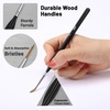 image:imageMr Pen Miniature Paint Brushes 9 Pcs Detail Paint Brush SetBlack