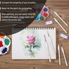 image:imageMr Pen Miniature Paint Brushes 9 Pcs Detail Paint Brush SetWhite