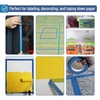 image:imageMr Pen Orange Yellow Masking Tape 06 Inch Wide 3 Rolls 3 x 55 Yards  Orange Yellow Painters TapeDark Blue