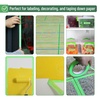 image:imageMr Pen Orange Yellow Masking Tape 06 Inch Wide 3 Rolls 3 x 55 Yards  Orange Yellow Painters TapeLight Green
