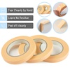 image:imageMr Pen Orange Yellow Masking Tape 06 Inch Wide 3 Rolls 3 x 55 Yards  Orange Yellow Painters TapeOrange Yellow