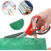 image:imageMr Pen Pinking Shears Comfort Grips Crafts Zig Zag Cut Sewing Scissors  Scalloped Scissors for Fabric Professional Handheld Dressmaking Suitable for Many Kinds of Fabrics and Paper