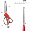 image:imageMr Pen Pinking Shears Comfort Grips Crafts Zig Zag Cut Sewing Scissors  Scalloped Scissors for Fabric Professional Handheld Dressmaking Suitable for Many Kinds of Fabrics and Paper